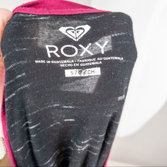 Roxy Diamond Raglan 3/4 Sleeve Tee - Size Small - Picture 6 of 7